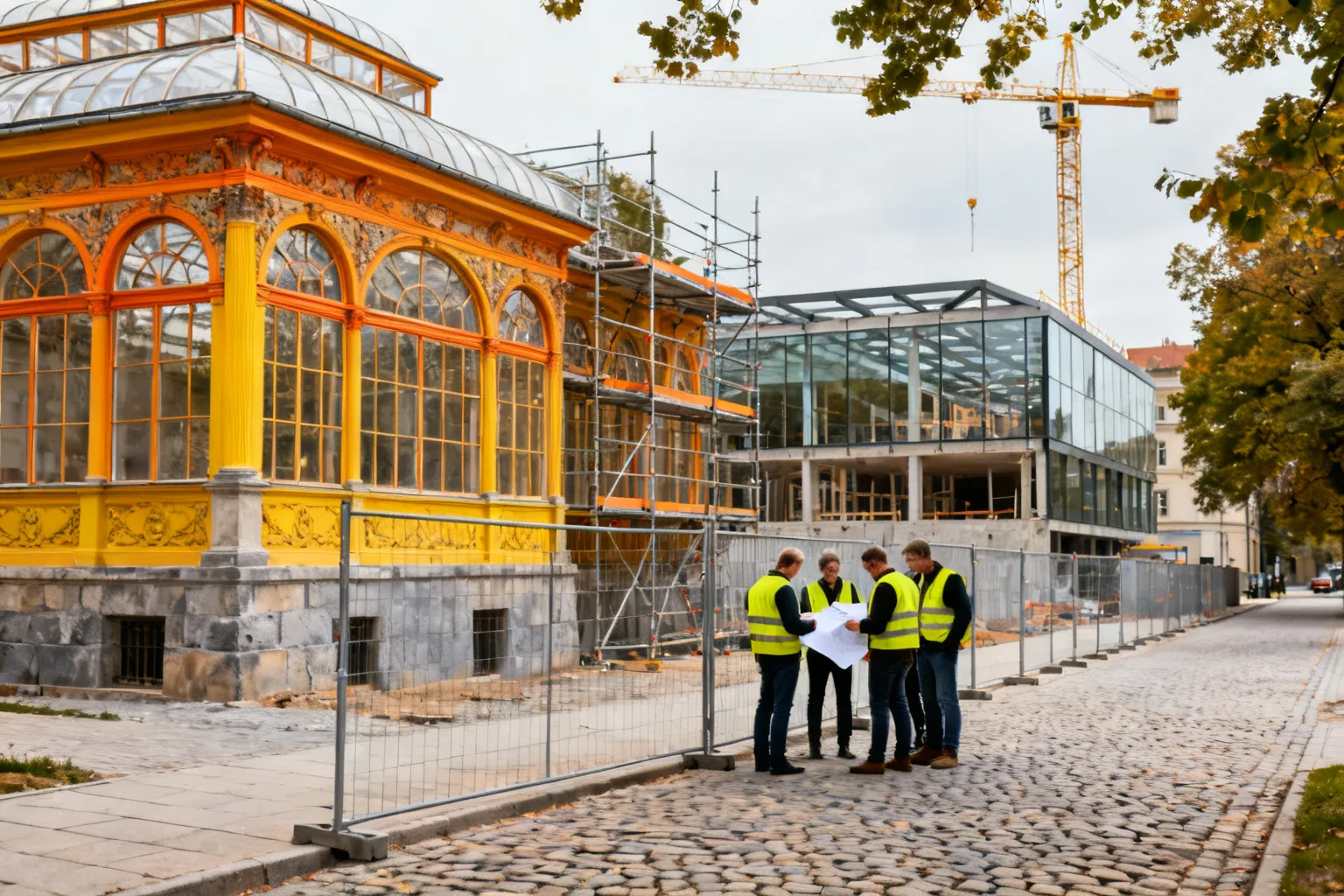 Przebudowa oranżerii przy Karmelickiej 66A w Krakowie — zachowano tylko fasadę, trwa kontrola