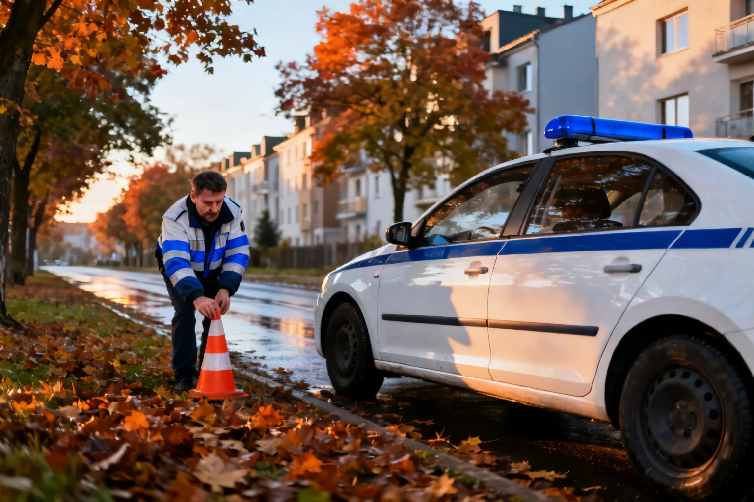 Jesienne porady drogowe policji w Małopolsce