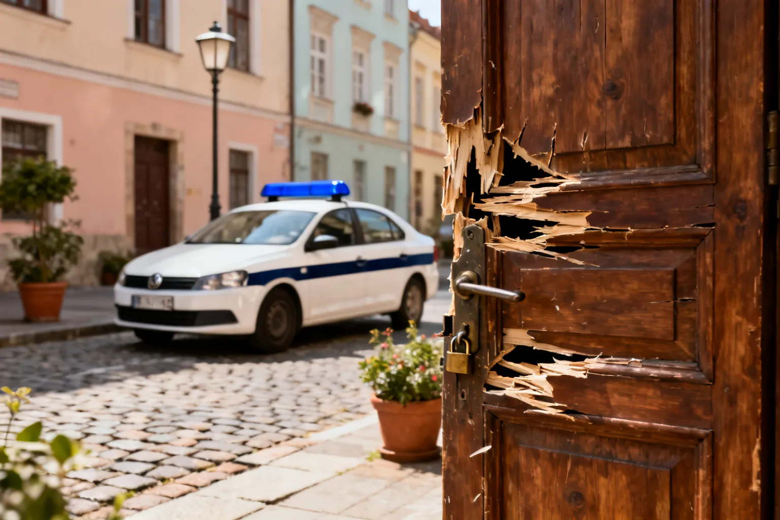 Uszkodził drzwi w hostelu na Starym Mieście — grozi mu do 5 lat