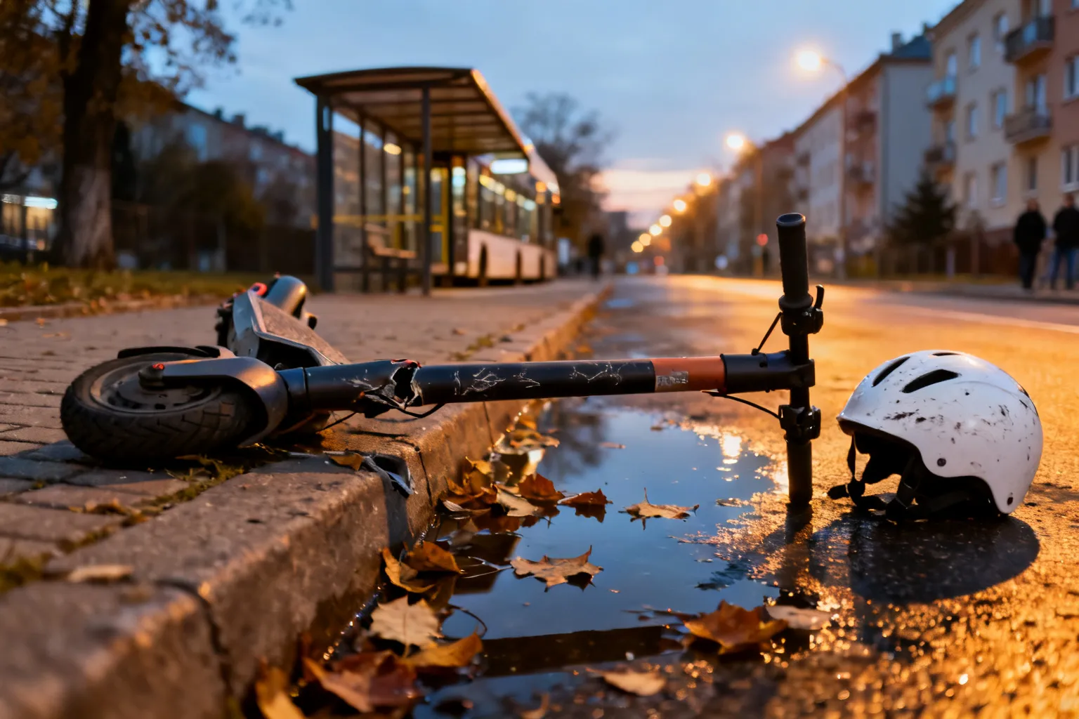 Wypadki hulajnóg elektrycznych Małopolska 2026 — wzrost liczby zdarzeń do końca sierpnia