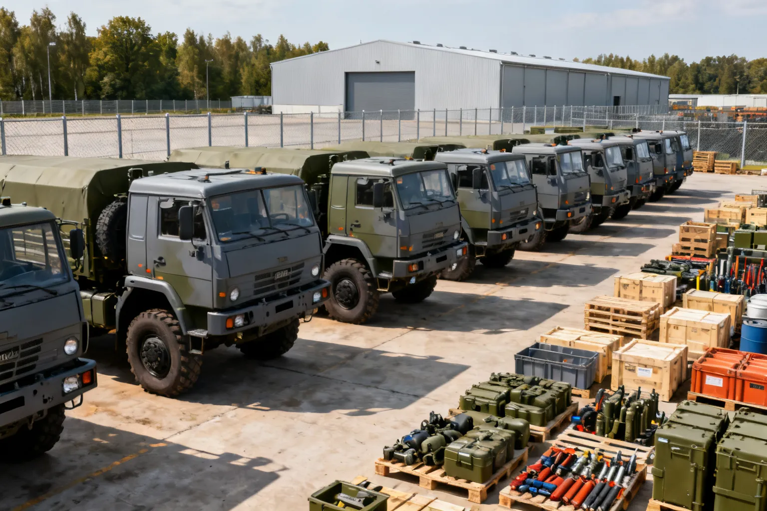 Przetarg AMW Kraków 17 września — pojazdy, sprzęt i odpady z demobilu