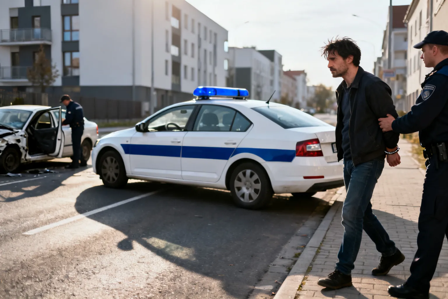 Pościg w Krakowie — zatrzymano 38-latka z ponad 2 promilami
