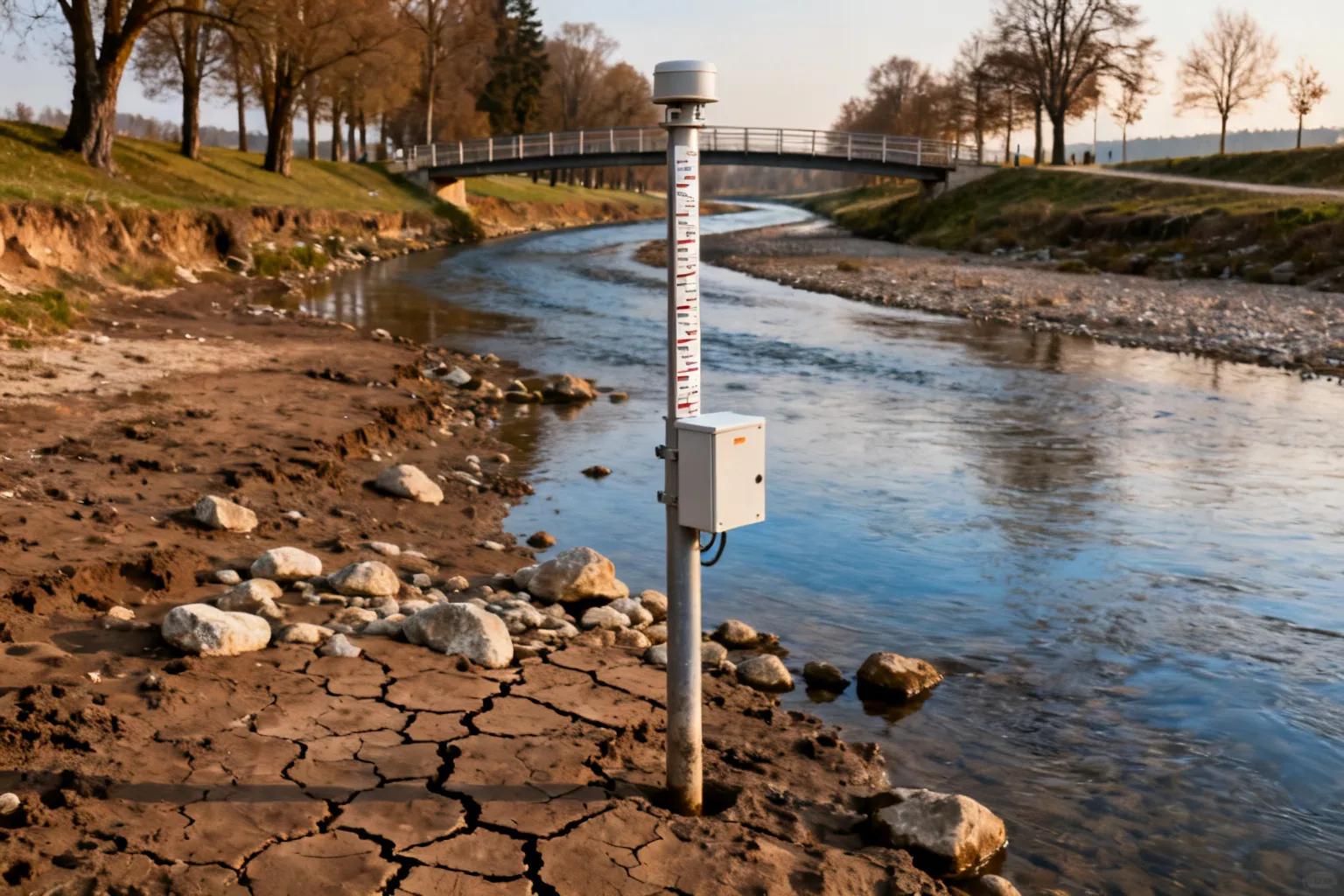 RSO: ostrzeżenie hydrologiczne dla Małopolski — susza w zlewni Dunajca