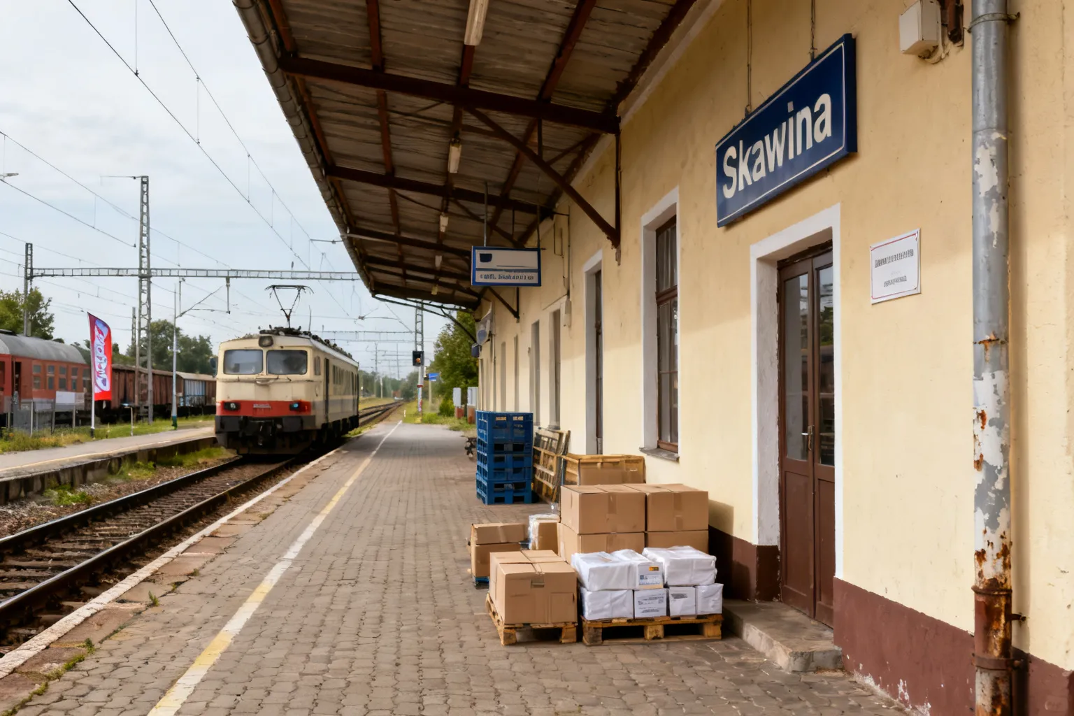 Rozbój na dworcu w gminie Skawina — jeden nastolatek uderzony butlą z gazem