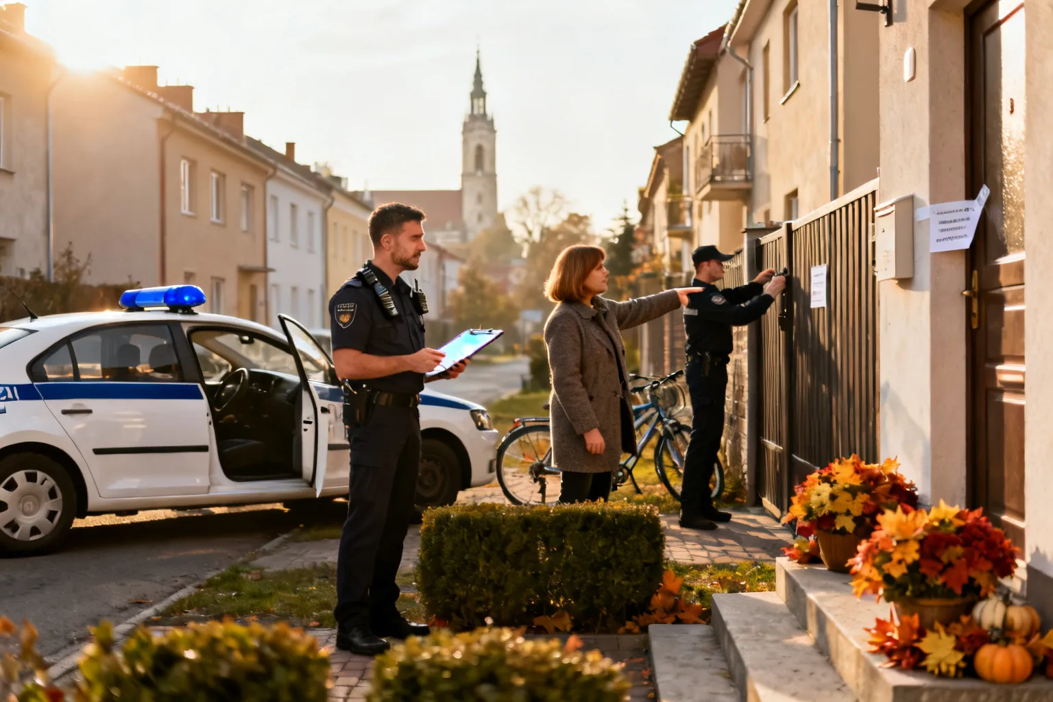 Zabezpieczenie domu na Wszystkich Świętych — wskazówki policji z Krakowa