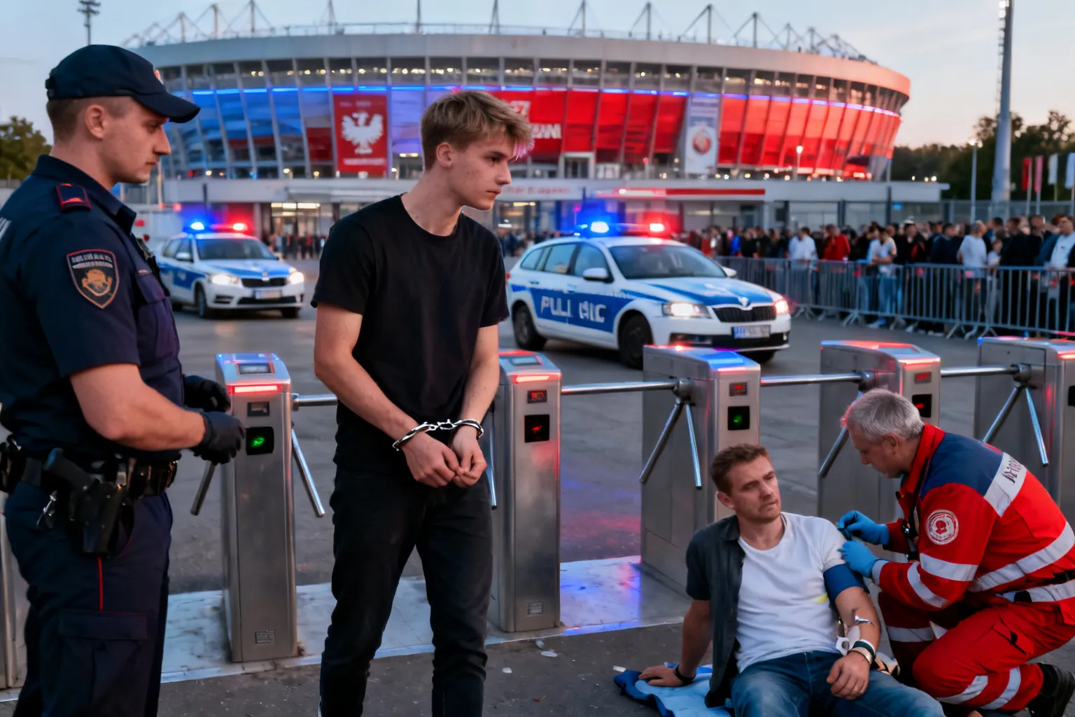 Atak przed meczem Wisły Kraków: 28-latek ranił 49-latka, trafił do aresztu