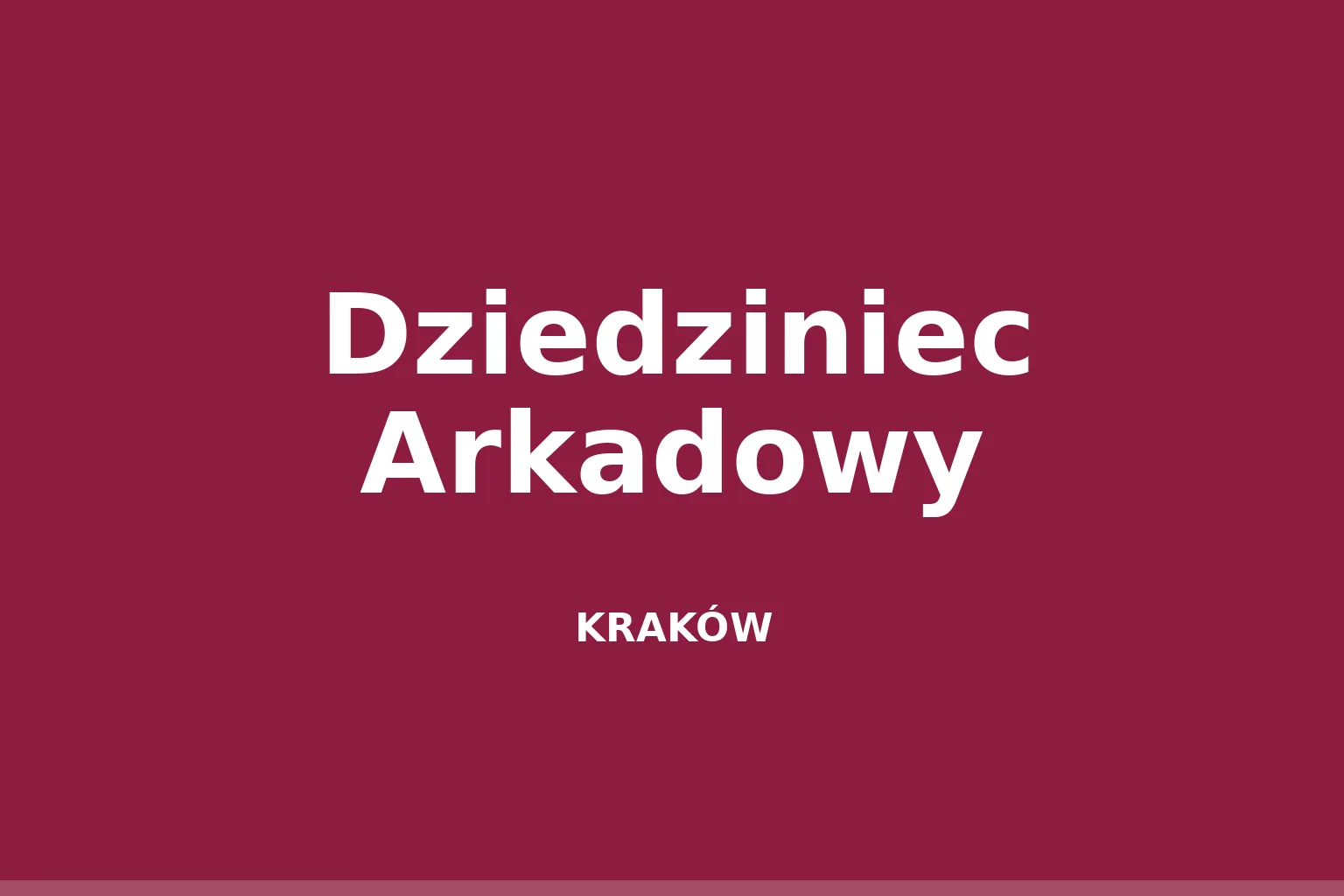 Dziedziniec Arkadowy