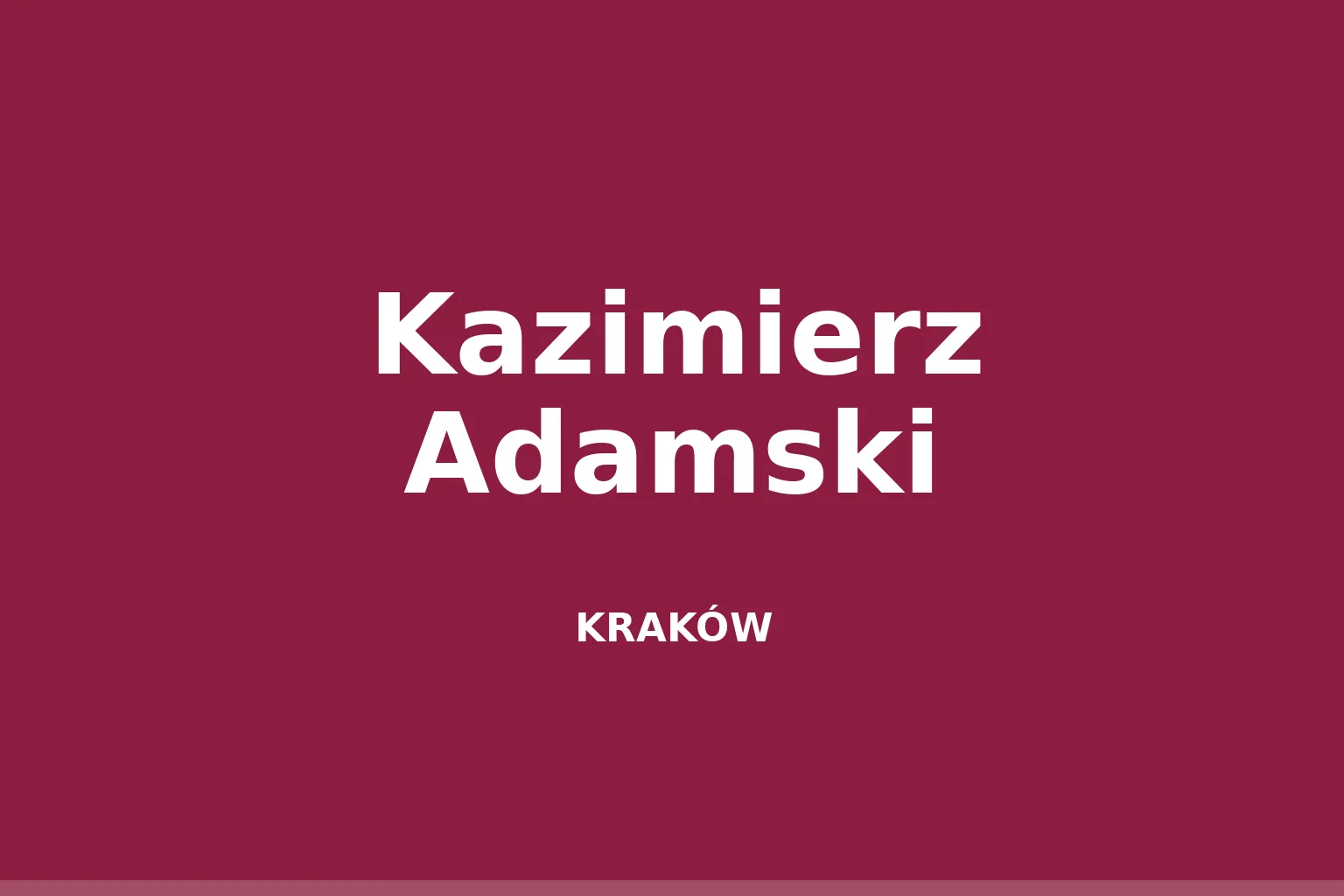 Kazimierz Adamski (rzeźbiarz)