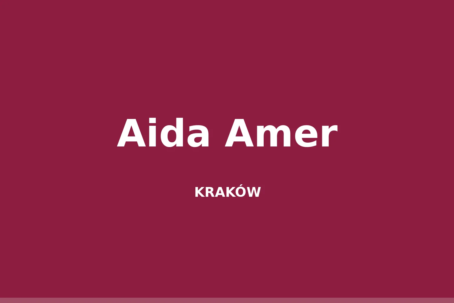 Aida Amer